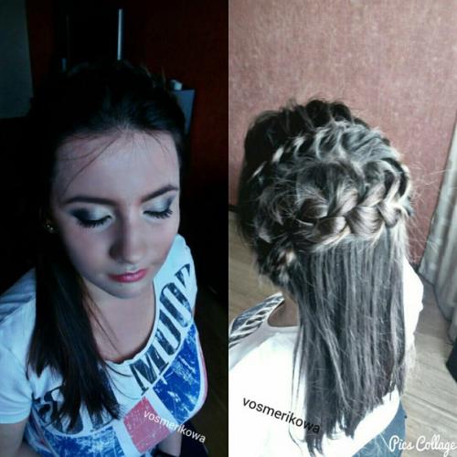 Дорогие девушки?  Я профессиональный визажист и с удовольствием создам вам образ на любое мероприятие макияж прическа? 06