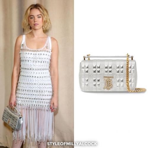 Разбор образа милли с показа Burberry Ss23 26 сентября 2022 Лондон, Великобритания. 01