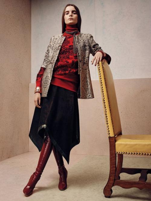 Beyond Retro: Мишель ван байнен в фотосессии Грегори Харриса для Vogue China October 2015. 08