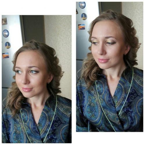 Макияж?  Вечерний, на фотосессию 700 р ( реснички. 02