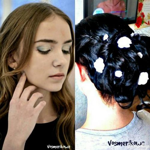 Дорогие девушки?  Я профессиональный визажист и с удовольствием создам вам образ на любое мероприятие макияж прическа? 05