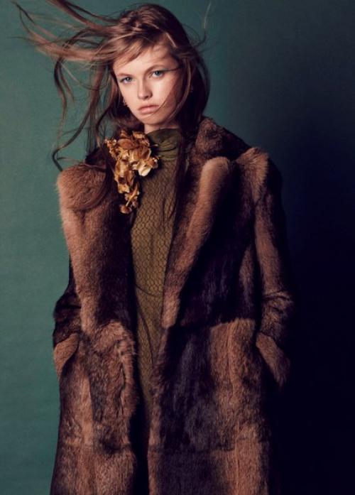 Fashion Is Instant Language: эйвери бланшар в фотосессии Вальтера чина для Glass Magazine Winter 2015. 04