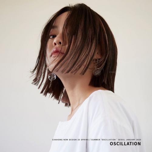 Смузи_Фрэнк.  Корейская академия Chahong Academy представила новую коллекцию стилей причёсок под названием Oscillation на весну - лето 2020. 08