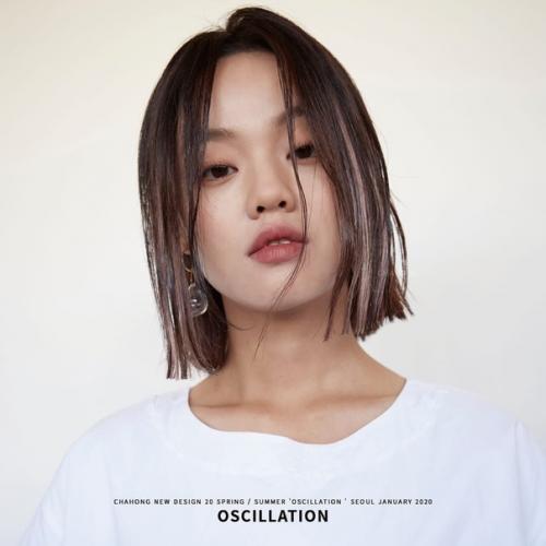 Смузи_Фрэнк.  Корейская академия Chahong Academy представила новую коллекцию стилей причёсок под названием Oscillation на весну - лето 2020. 07