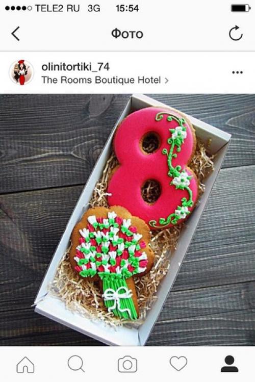 Предлагаю наборы ароматных имбирно - апельсиновых пряников ручной работы, в качестве подарков на 14 и 23 февраля, 8 марта и другие праздники. 04