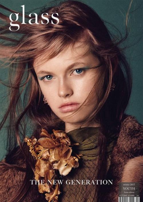 Fashion Is Instant Language: эйвери бланшар в фотосессии Вальтера чина для Glass Magazine Winter 2015. 05
