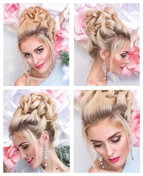 * Прическа, макияж и ресницы для вечера встречи выпускников! 03