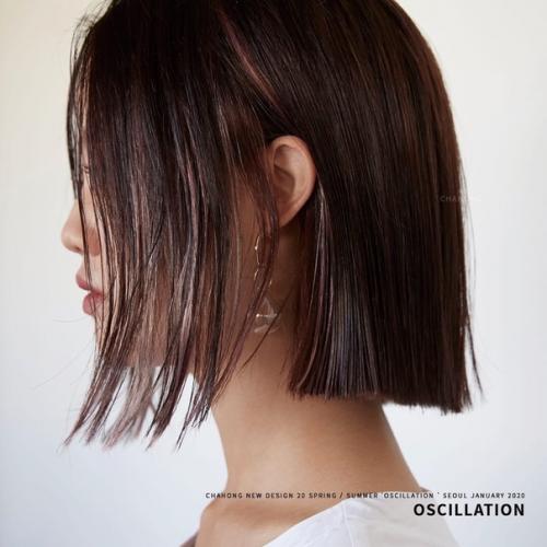 Смузи_Фрэнк.  Корейская академия Chahong Academy представила новую коллекцию стилей причёсок под названием Oscillation на весну - лето 2020. 09