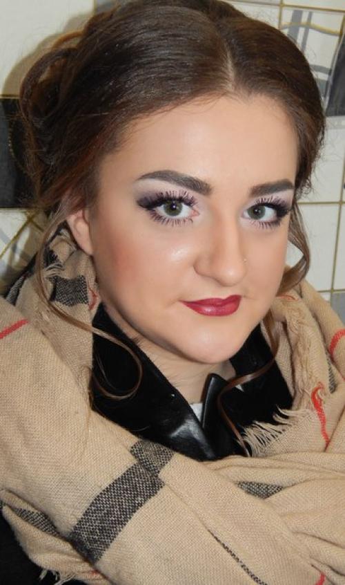 Макияж и прическа для моей любимой постоянной клиентки - Анастасии. 05