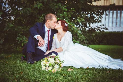 Трогательные фото со свадьбы Олеси и Александра. 04