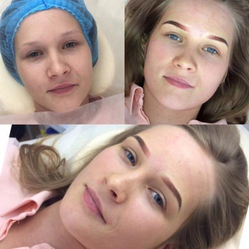 Девочки?  Приглашаю вас на перманентный макияж бровей в технике Теневая Растушёвка? 02