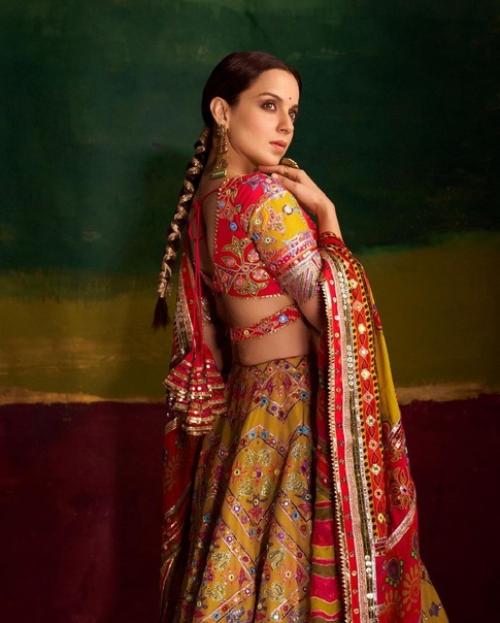 Новое. Кангана ранаут в образе от стилиста - сукрити Гровер, ассистенты Вани гупта, байшали баруа. 03