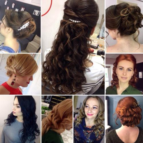 Дорогие девушки?  Предлогаю вашим услугам все виды причёсок и макияжа (вечерние, дневные. 08