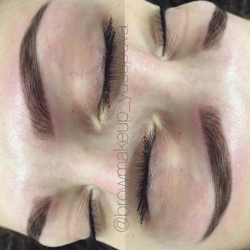 Девочки?  Приглашаю вас на перманентный макияж бровей в технике Теневая Растушёвка? 06