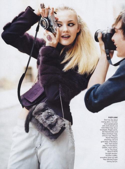 Play Rough. Американский Vogue, октябрь 2004 года. 02