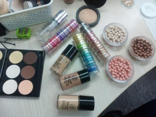 Работа ученицы на курсе Свадебный Стилист - Макияж, Причёска. 07