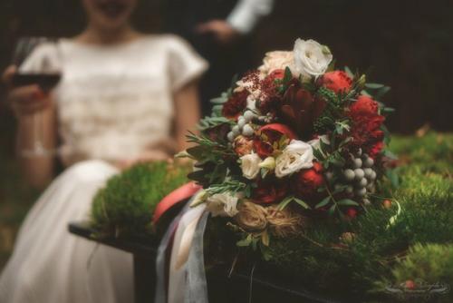 Свадьба в Цвете Марсала (самым популярным цветом свадебного сезона 2015 признан цвет марсала. 04