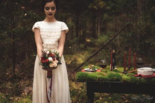 Свадьба в Цвете Марсала (самым популярным цветом свадебного сезона 2015 признан цвет марсала. 03