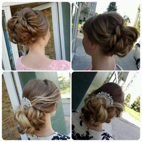 Милые девушки?  Услуги сертифицированного мастера по прическам и визажиста предлагаю? 06