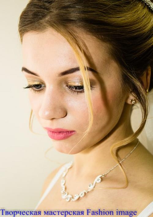 Модные тенденции свадебных причесок и макияжей 2017 - 2018 гг. 02