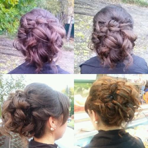 Милые девушки, порадуйте себя и своих близких красивыми прическами и макияжем! 08