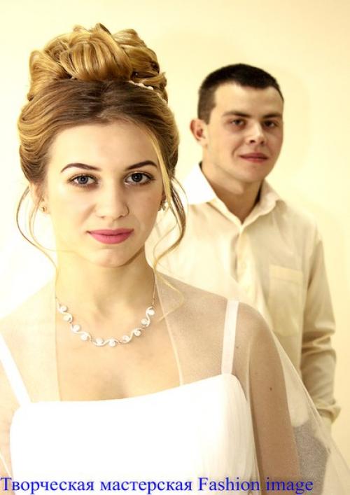 Модные тенденции свадебных причесок и макияжей 2017 - 2018 гг. 06