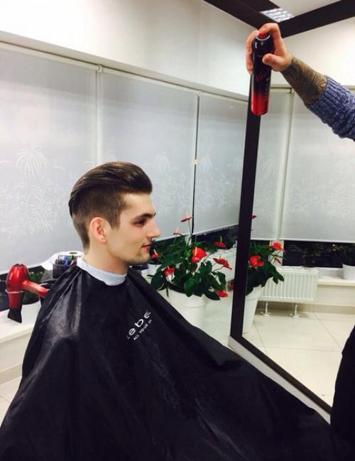 Backstage работа над образом моделей в нашем салоне. 02