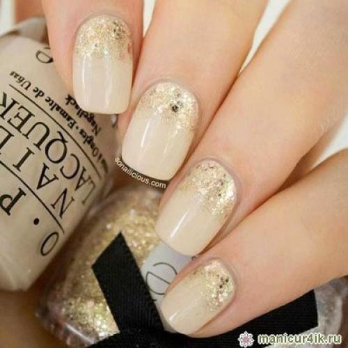 Новогодний маникюр 2016 на год огненной обезьяны. 02