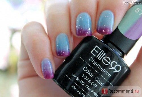 Новогодний маникюр 2016 на год огненной обезьяны. 03