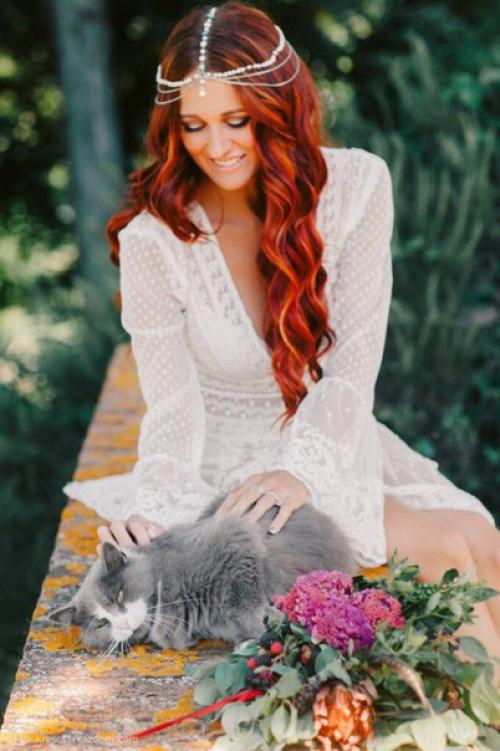 Свадебная причёска и макияж. 01