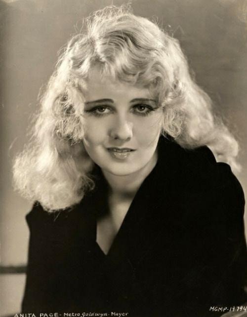 Анита Пейдж: звезда 1920 х и начала 1930 х. 02