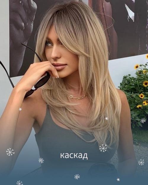 Собрали трендовые стрижки, окрашивания, укладки и макияж следующего года. 02