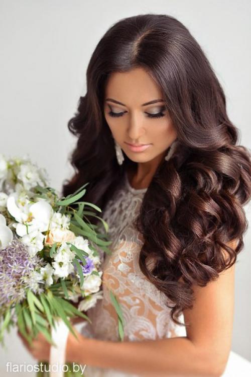 Свадебные прически и макияж. 02