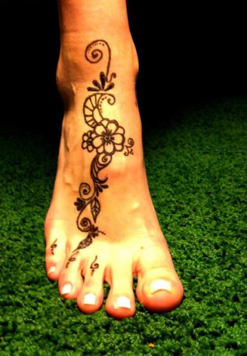 Услуги наших мастеров - био - Тату хной. 01