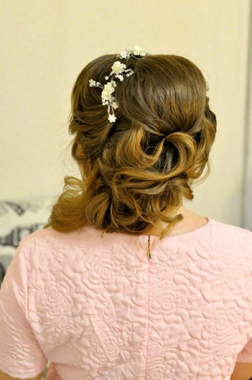 Пробная прическа юли и макияж для невесты. 03