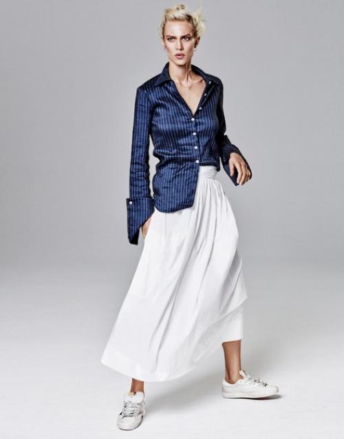 Shirt Tales: Эмилин валад в фотосессии Алик для The Edit January 2016. 05