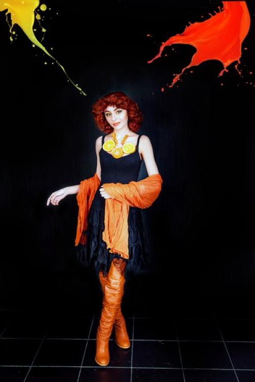 Почувствуй себя в необычном образе. 04