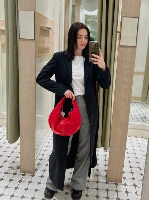 Сочетание серого с красным/ бордовым теперь одно из моих любимых! 04