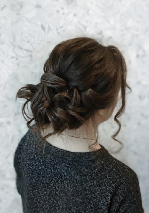 Прическа с аксессуарами для волос, или без? 01