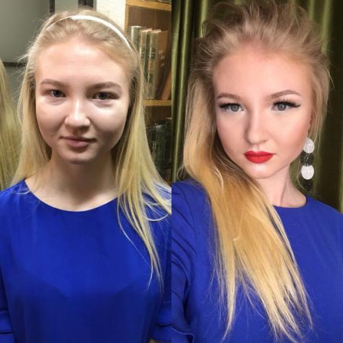 Растушеванная стрелка - как современная интерпретация классики Черная Стрелка - Красная Помада. 06