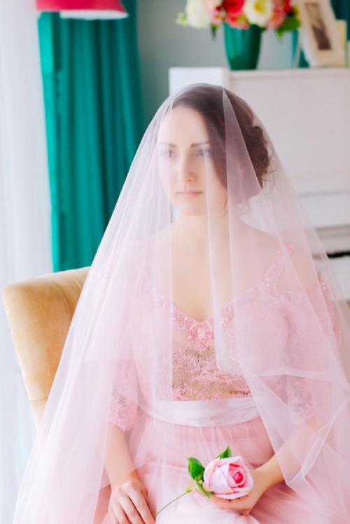 Прекрасная Нэлла в образе невесты! 02