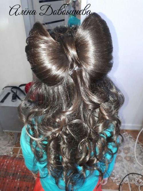 Все виды причёсок: свадебные, вечерние, укладки. 04