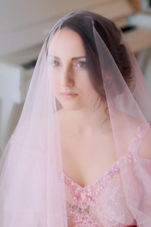 Прекрасная Нэлла в образе невесты! 03