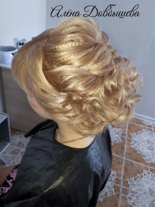 Все виды причёсок: свадебные, вечерние, укладки. 02