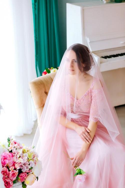 Прекрасная Нэлла в образе невесты! 04