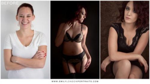 Фотопроект о том, что правильный макияж и прическа делают из женщины королеву. 01