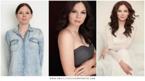 Фотопроект о том, что правильный макияж и прическа делают из женщины королеву. 02