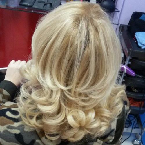 Работы нашего стилиста по прическам Ирины. 02