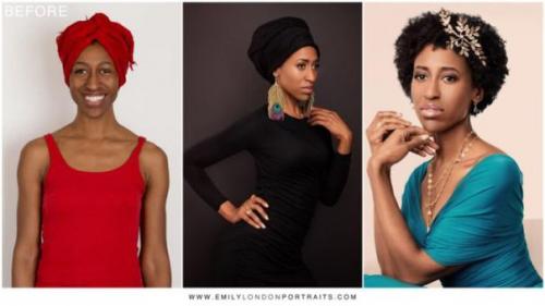 Фотопроект о том, что правильный макияж и прическа делают из женщины королеву. 04