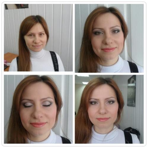 Свадебные образы от 2000 р, вечерние образы от 1300, макияж, прически, художественное оформление бровей. 02